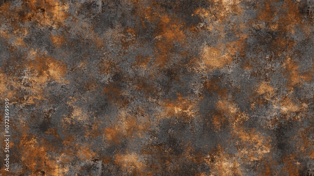 Abstract Rusty Metal Texture with Orange and Grey Tones Abstract Rusty Metal Texture with Orange and Grey Tones