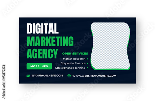 Professional Digital Marketing Agency Banner