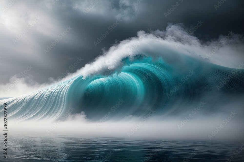 Ethereal Waves of Magical Mist with Realistic Atmospheric Vapor Ethereal Waves of Magical Mist with Realistic Atmospheric Vapor