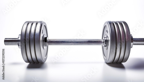 Barbell, isolated on a Clean White