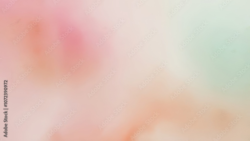 Soft Pastel Gradient: A dreamy abstract background featuring a smooth blend of soft pink, peach, and mint green hues Soft Pastel Gradient: A dreamy abstract background featuring a smooth blend of soft pink, peach, and mint green hues