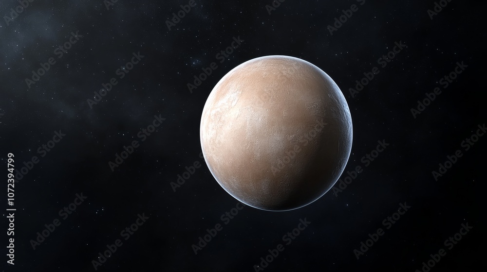 Planet Background with Stars and Nebulae Planet Background with Stars and Nebulae