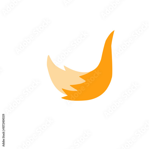 fox tail vector 