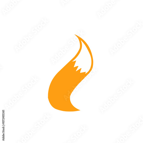 fox tail vector 