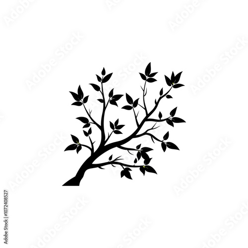 Tree or branches-silhouette