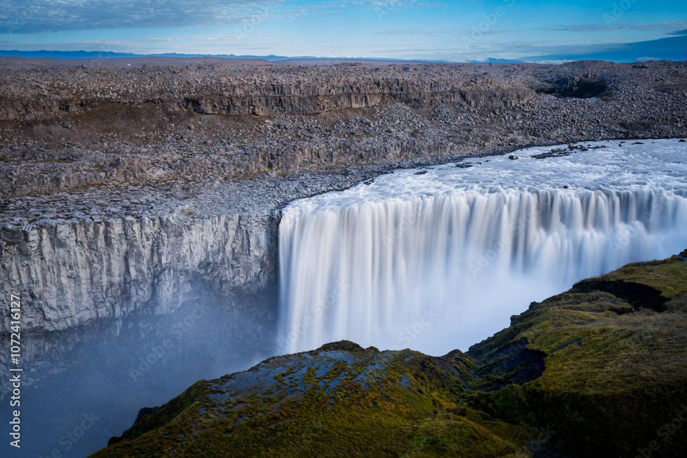 Big waterfall with long exposure Big waterfall with long exposure