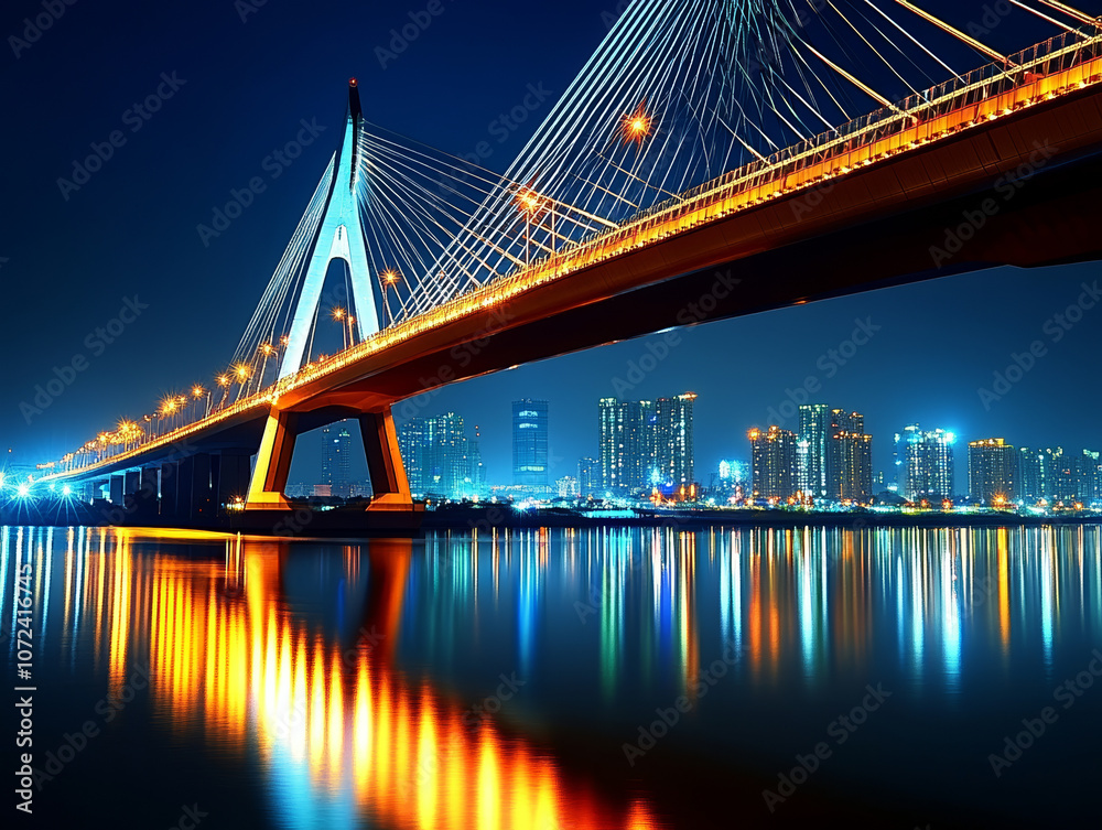 bridge at night bridge at night