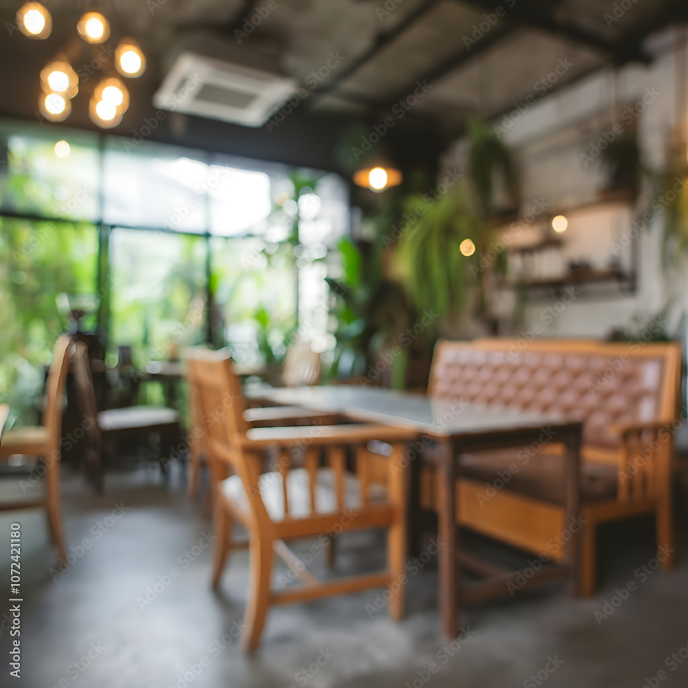 Abstract blur coffee shop interior background. Caffe. Abstract blur coffee shop interior background. Caffe.