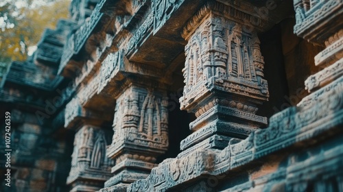 A close-up of the intricate architecture of Raigad Killa, showcasing its historical significance.