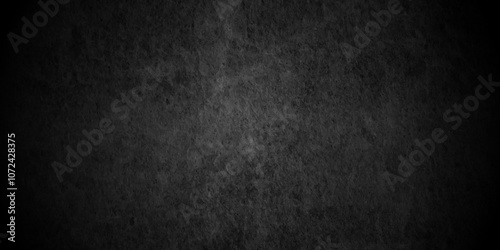 Empty Grunge abstract black charcoal wall Stone concrete texture grungy backdrop background anthracite. dark grey black slate background or texture. Black texture chalk board and black board.