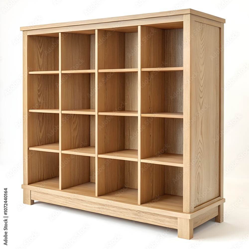 wooden shelves isolated, empty shelves wooden shelves isolated, empty shelves