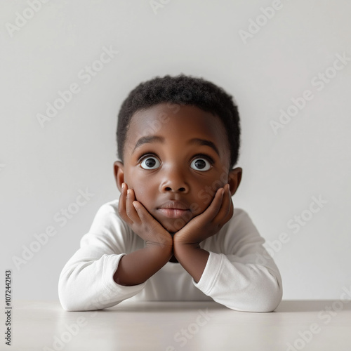 African American Child Isol...