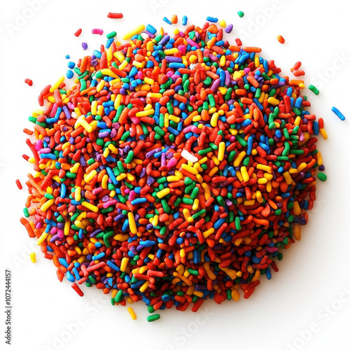 Cupcake Sprinkles Isolated