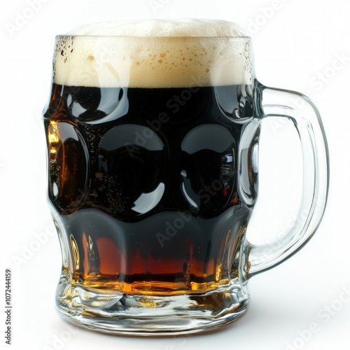 Dark Beer Isolated