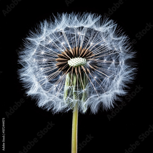Dandelion Isolated On White