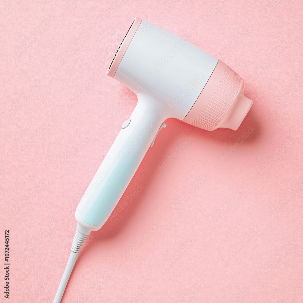 Fototapeta premium Hair Dryer Isolated