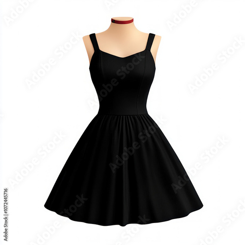 Little Black Dress Isolated