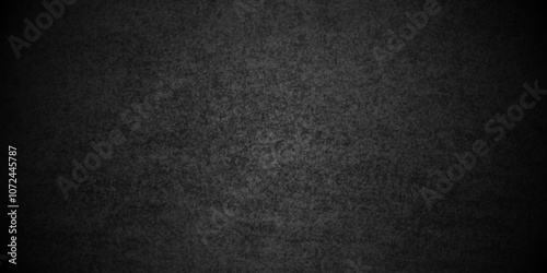 Empty Grunge abstract black charcoal wall Stone concrete texture grungy backdrop background anthracite. dark grey black slate background or texture. Black texture chalk board and black board.
