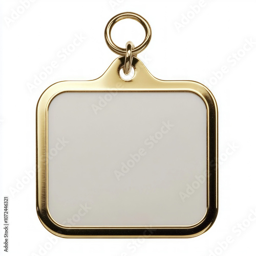 Name Badge Isolated