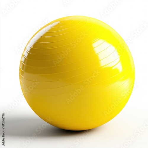 Pilates Ball Isolated
