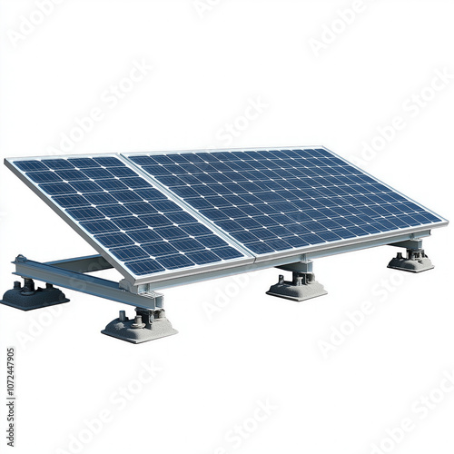 Solar Panel Isolated