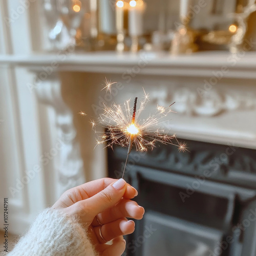 Sparkler Isolated
