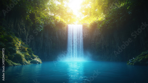 Splendid Nature Scene Depic...