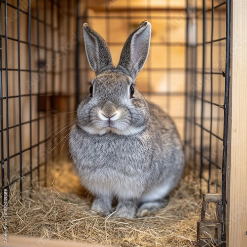 Wild Rabbit Isolated