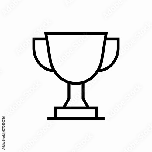 cup award icon sign vector