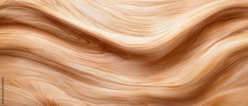 A close up of a brown fabric with wavy lines A close up of a brown fabric with wavy lines