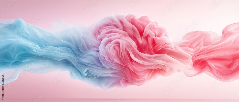 A pink and blue abstract background with smoke A pink and blue abstract background with smoke