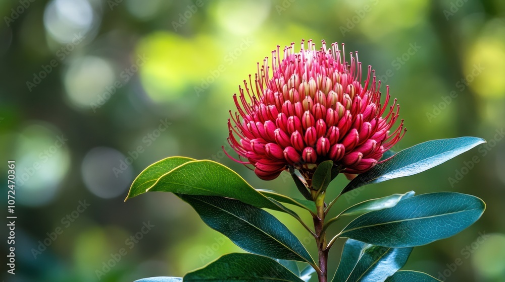 Vibrant Red Flower Blossom Vibrant Red Flower Blossom