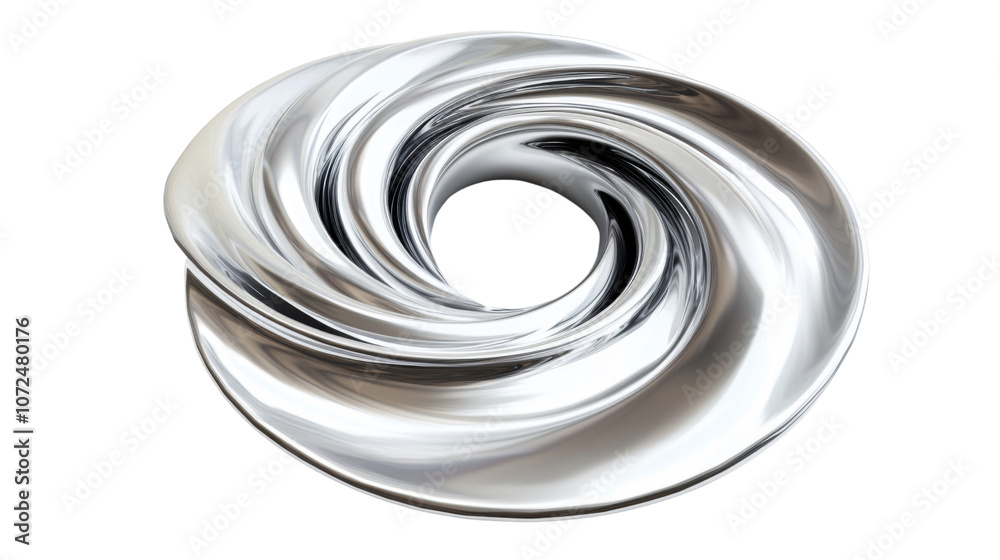 abstract shining metal sphere on transparent background abstract shining metal sphere on transparent background