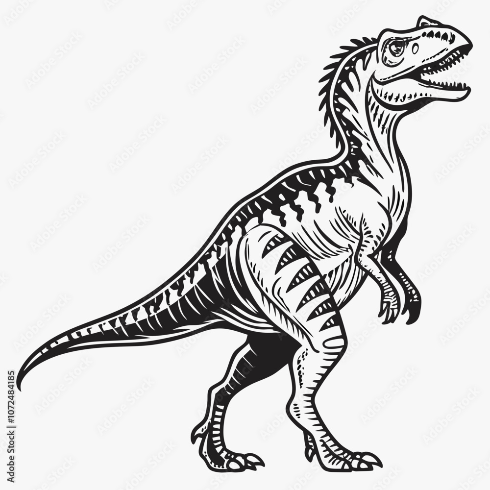 illustration of a dinosaur illustration of a dinosaur