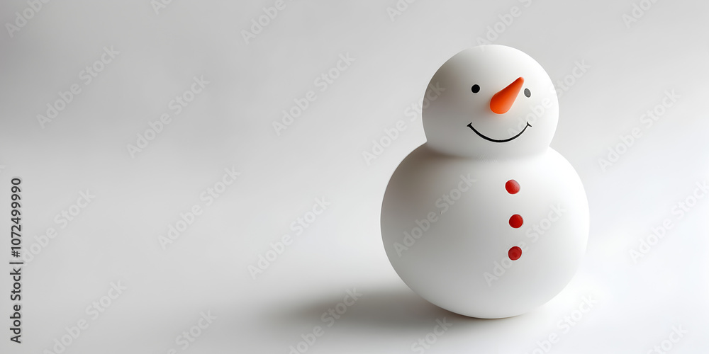 A white snowman icon placed on the right side, set against a panoramic white background, with a 3:2 aspect ratio and a size of 50. A white snowman icon placed on the right side, set against a panoramic white background, with a 3:2 aspect ratio and a size of 50.