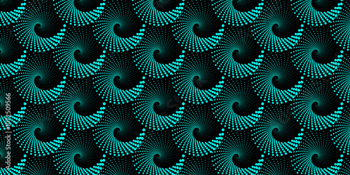 Vector seamless texture. Modern geometric background. Grid of dots.