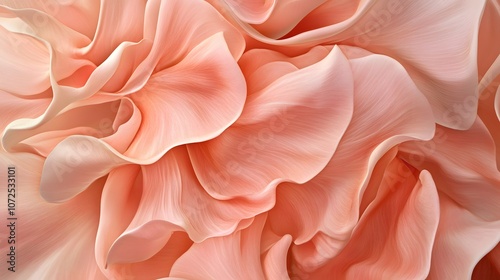 Petal texture in soft pink and peach tones