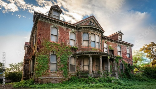 old abandoned building