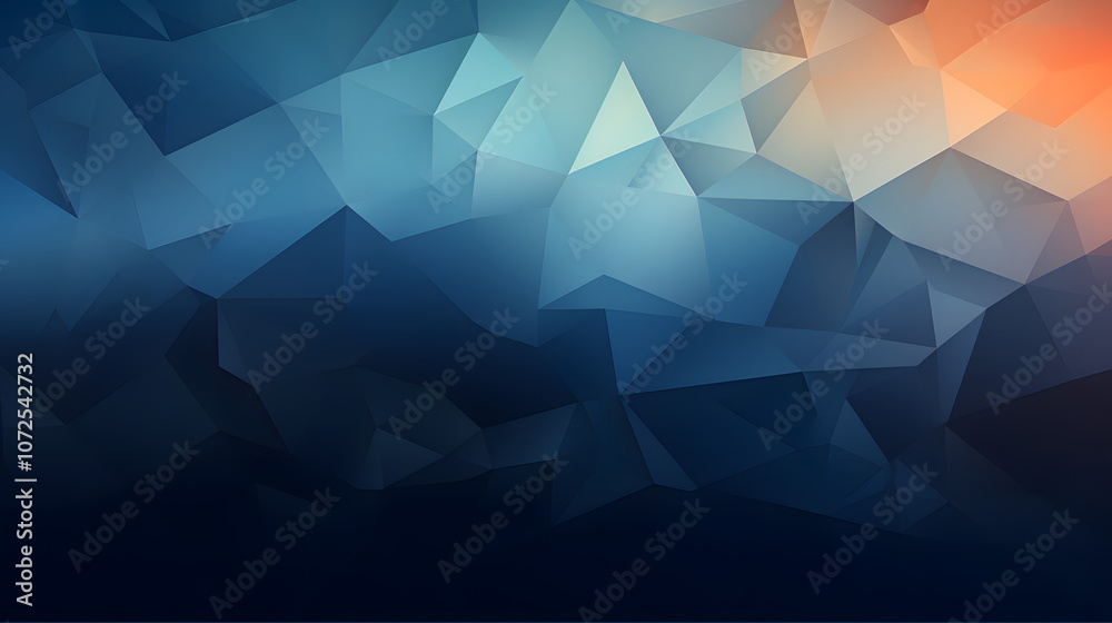 Fototapeta premium 2D Abstract Art with Solid Monochrome Background