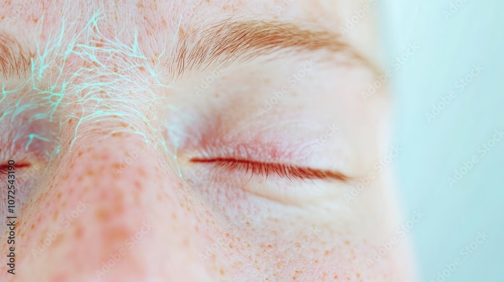 Naklejka premium Deep Breathing for Anxiety Relief Grounding Technique Visualized
