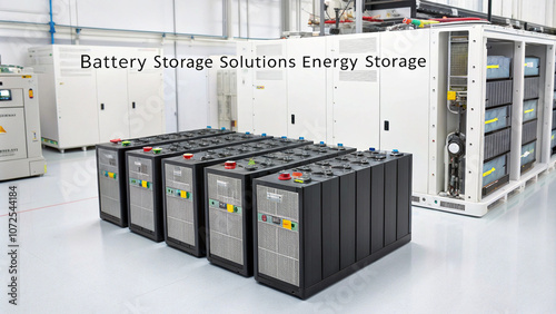 Industrial Battery Storage System for Energy Solutions