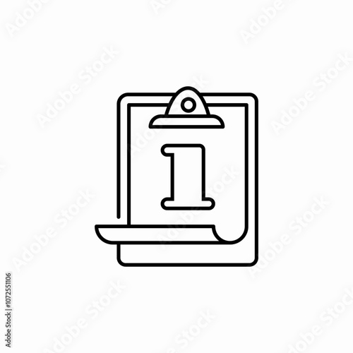 calendat sheet 1st day icon sign vector photo