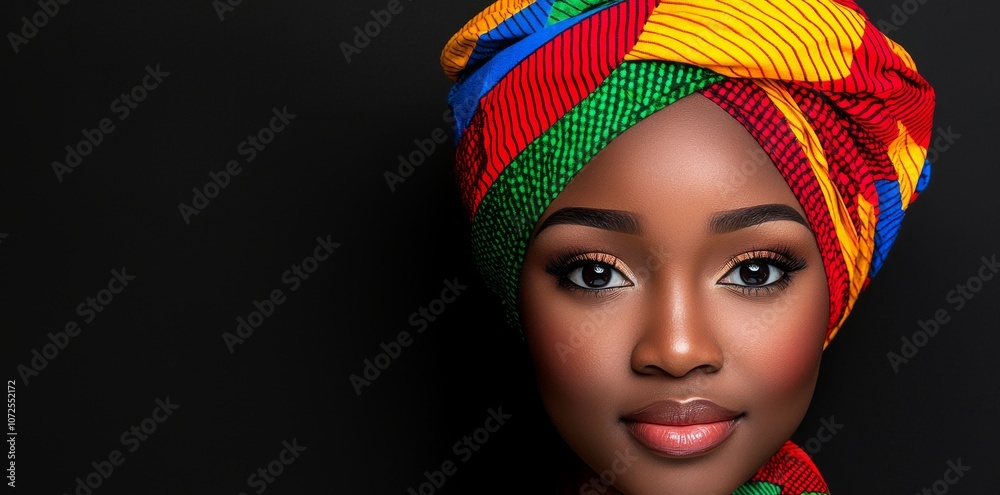 Juneteenth, also known as Freedom Day, African girl eyes. National colors. Juneteenth, also known as Freedom Day, African girl eyes. National colors.