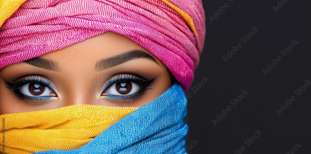 A theme of Juneteenth, also known as Freedom Day, is African girl eyes.