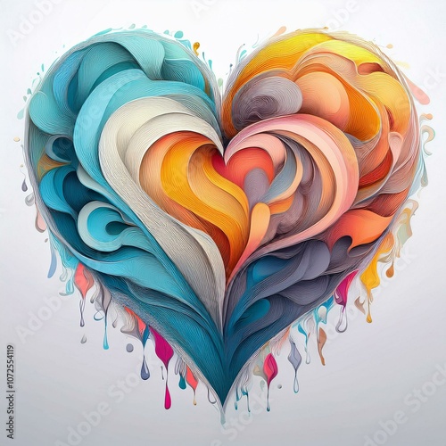 Heart, Love, Valentine, Floral