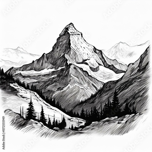 Mountain, Snow, Landscape, Mountains