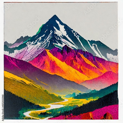 Mountain, Snow, Landscape, Mountains