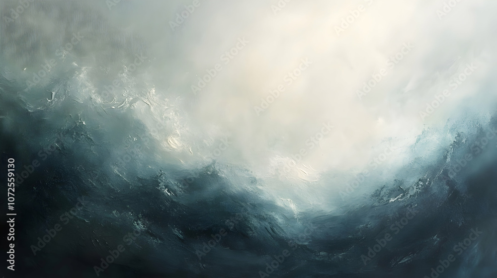 Soft oil paint texture, creating a rich, tactile finish with smooth brushstrokes -