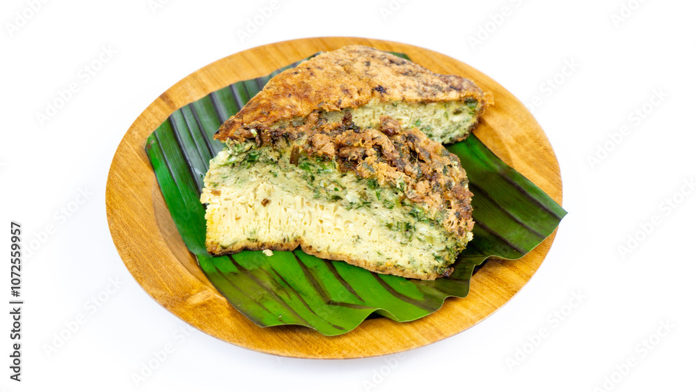 Telur talua barendo (Indonesian fried egg). This food come from padang. Telur talua barendo (Indonesian fried egg). This food come from padang.
