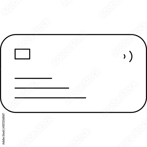 Direct Debit single vector icon